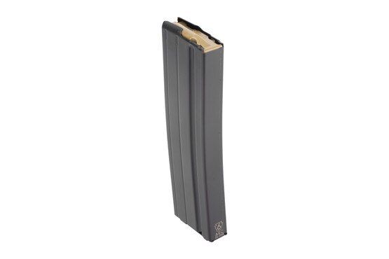 Geissele Automatics 6mm ARC 30rd magazine has a black nitride finish.
